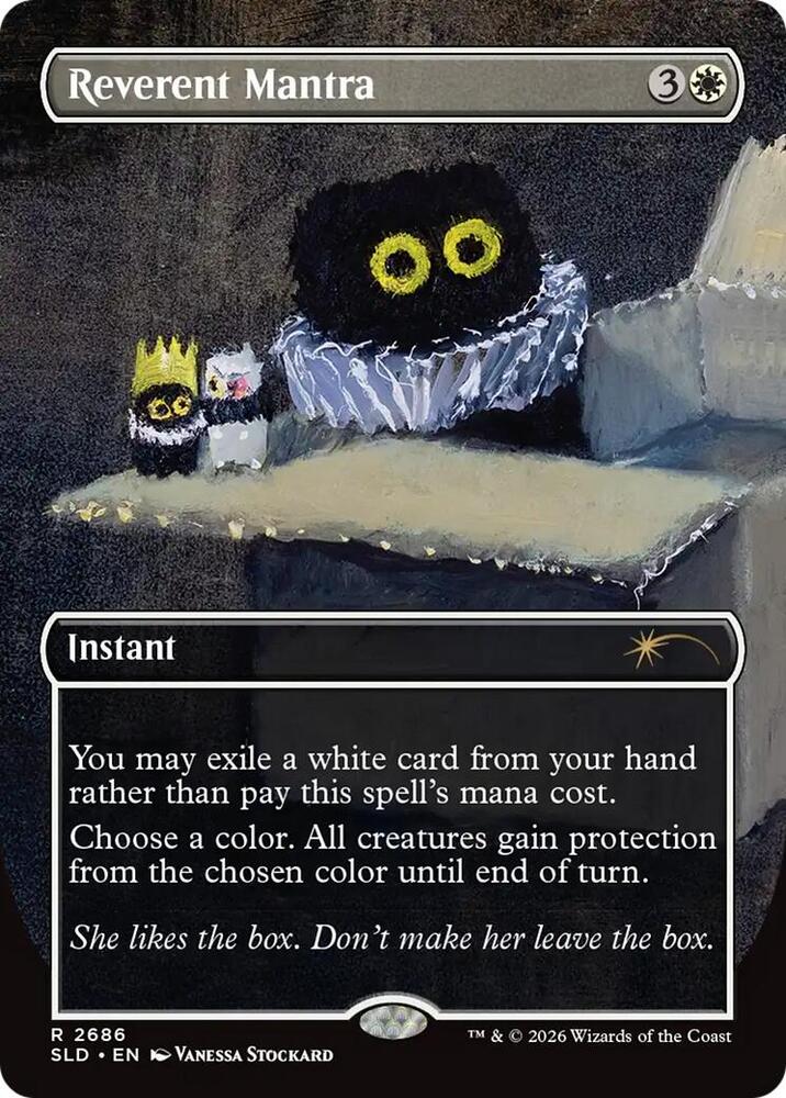 Reverent Mantra 2686 (Secret Lair Drop Series)  - Foil | Good Games Modbury