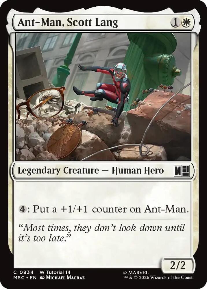 Ant-Man, Scott Lang 834 (Commander: Marvel Super Heroes)  | Good Games Modbury