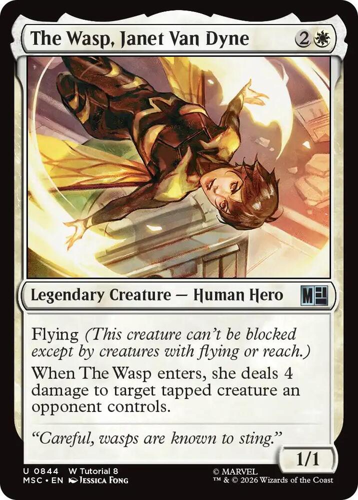The Wasp, Janet Van Dyne 844 (Commander: Marvel Super Heroes)  | Good Games Modbury