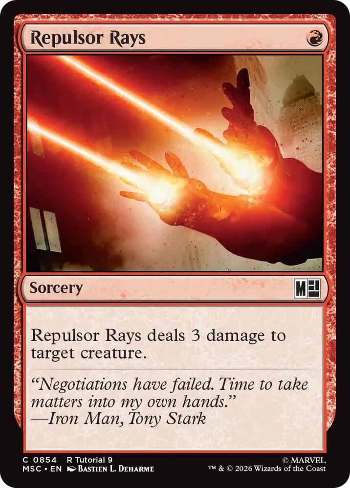 Repulsor Rays 854 (Commander: Marvel Super Heroes)  | Good Games Modbury