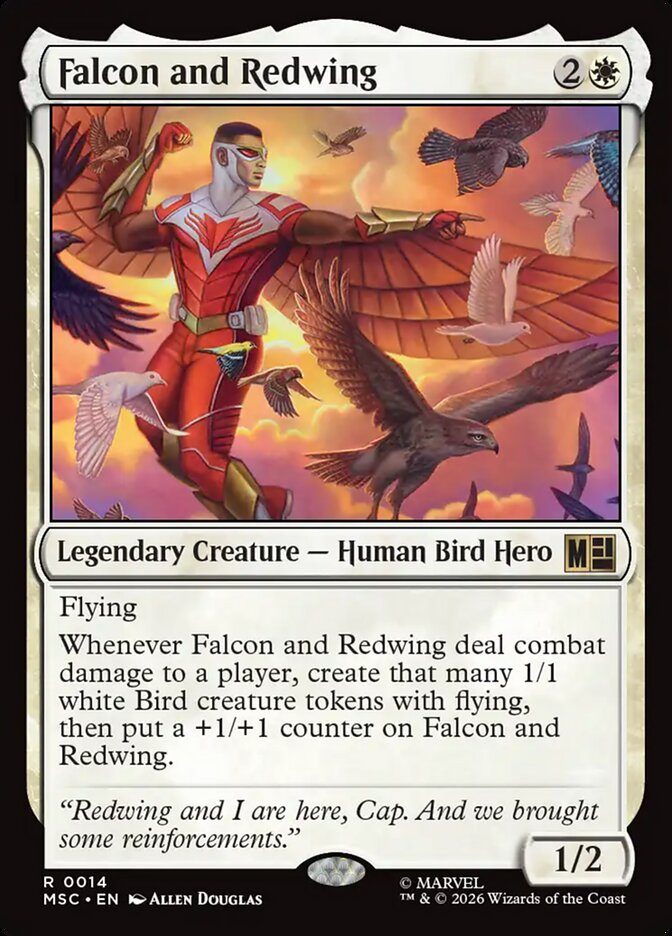 Falcon and Redwing 14 (Commander: Marvel Super Heroes)  | Good Games Modbury