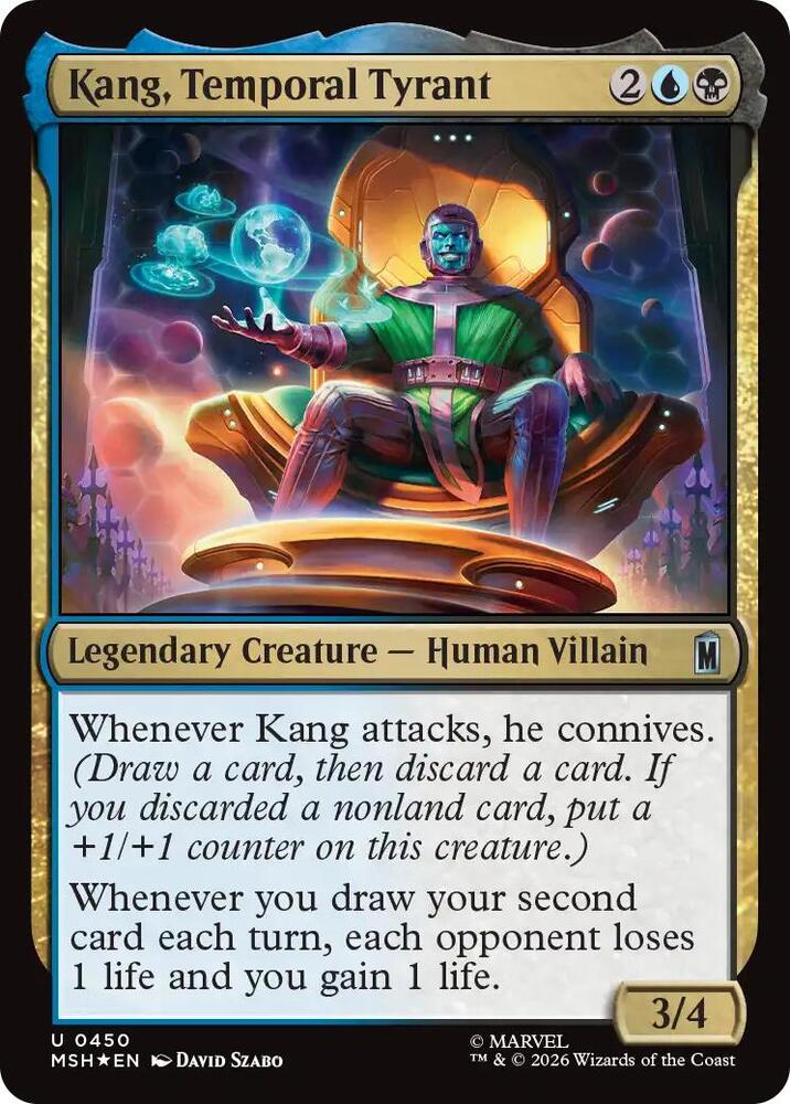 Kang, Temporal Tyrant 450 (Marvel Super Heroes)  - Surge Foil | Good Games Modbury