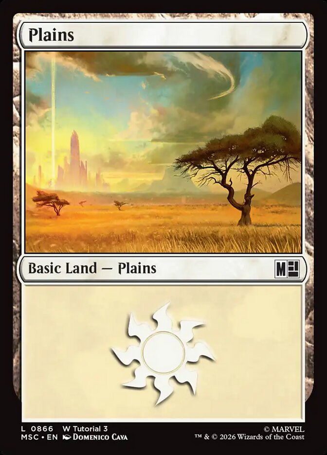 Plains 866 (Commander: Marvel Super Heroes)  | Good Games Modbury