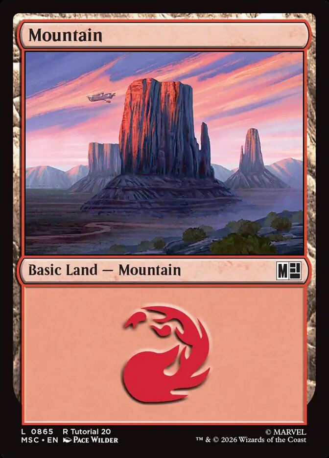 Mountain 865 (Commander: Marvel Super Heroes)  | Good Games Modbury