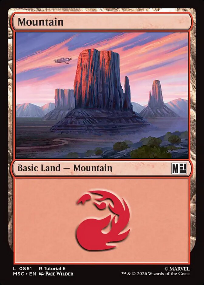 Mountain 861 (Commander: Marvel Super Heroes)  | Good Games Modbury