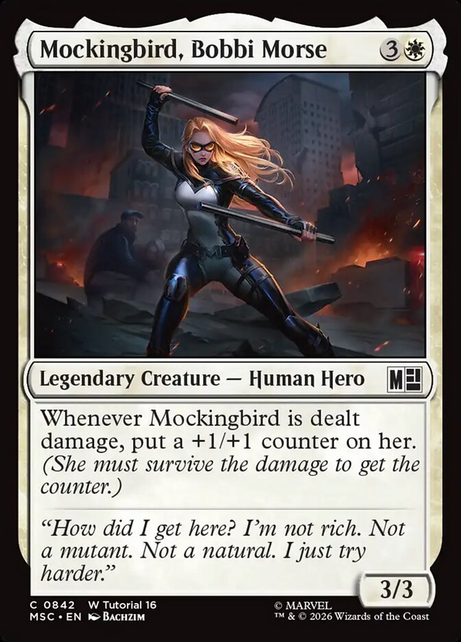 Mockingbird, Bobbi Morse 842 (Commander: Marvel Super Heroes)  | Good Games Modbury
