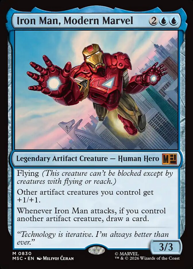 Iron Man, Modern Marvel 830 (Commander: Marvel Super Heroes)  | Good Games Modbury
