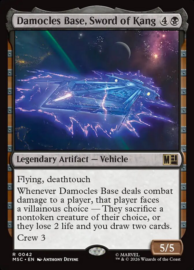 Damocles Base, Sword of Kang 42 (Commander: Marvel Super Heroes)  | Good Games Modbury
