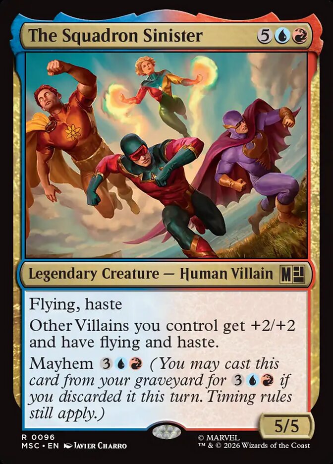 The Squadron Sinister 96 (Commander: Marvel Super Heroes)  | Good Games Modbury