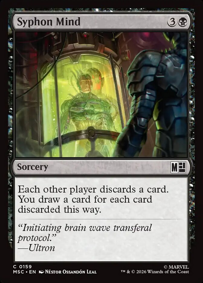 Syphon Mind 159 (Commander: Marvel Super Heroes)  - Surge Foil | Good Games Modbury