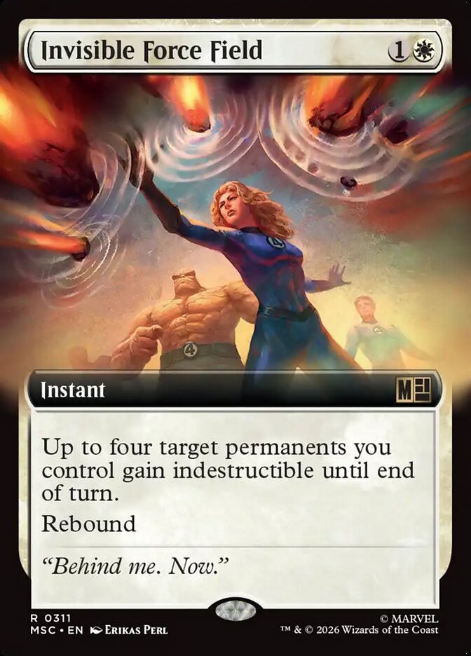 Invisible Force Field Extended Art 311 (Commander: Marvel Super Heroes)  | Good Games Modbury