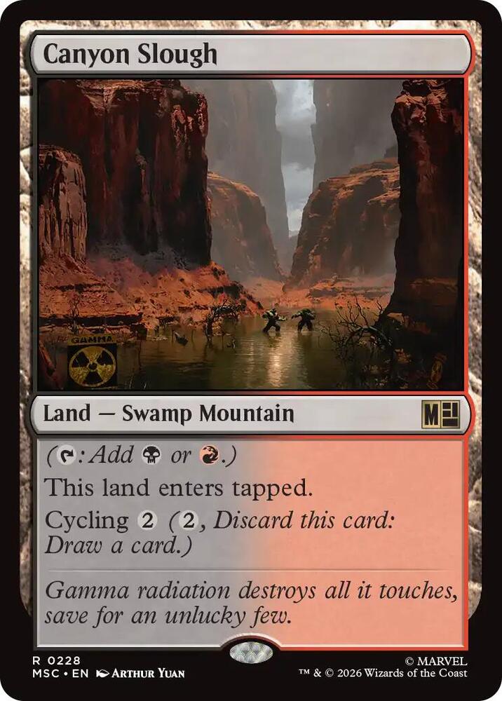 Canyon Slough 228 (Commander: Marvel Super Heroes)  | Good Games Modbury