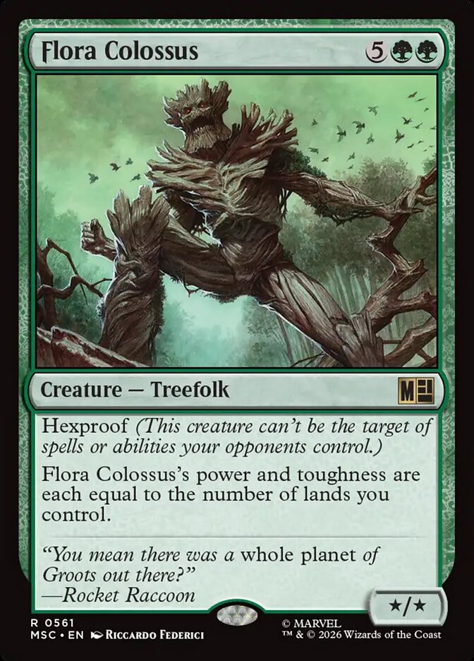 Flora Colossus 561 (Commander: Marvel Super Heroes)  | Good Games Modbury