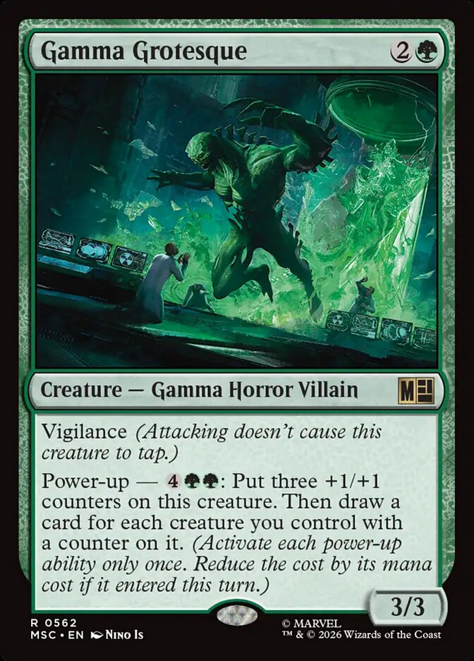 Gamma Grotesque 562 (Commander: Marvel Super Heroes)  | Good Games Modbury