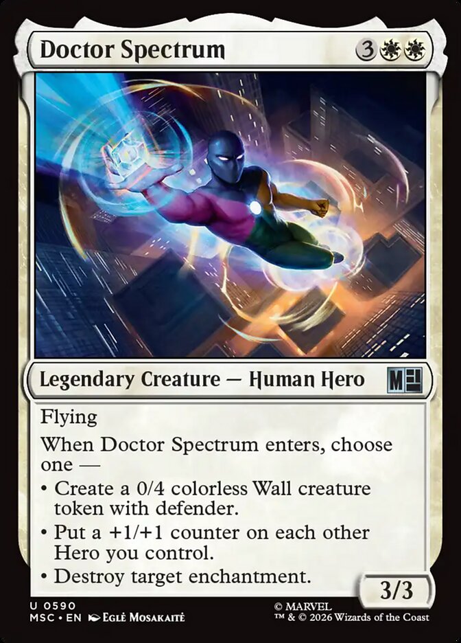 Doctor Spectrum 590 (Commander: Marvel Super Heroes)  - Foil | Good Games Modbury