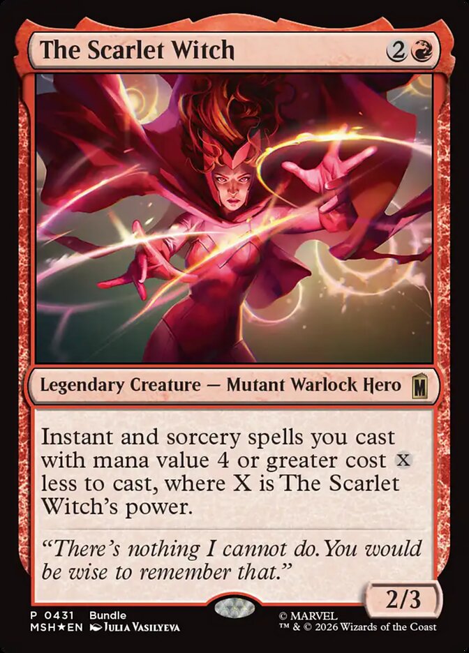 The Scarlet Witch 431 (Unique and Miscellaneous Promos)  - Foil | Good Games Modbury