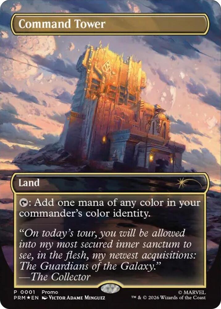 Command Tower 1 (Media Promos)  - Foil | Good Games Modbury