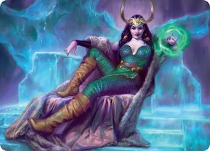 Lady Loki Agent of Chaos Art Card 33 (Art Series: Marvel Super Heroes)  | Good Games Modbury