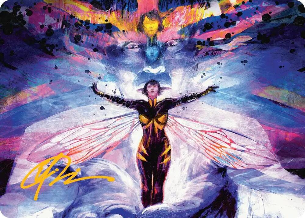 Pym Particles Art Card Gold Stamped Signature 8 (Art Series: Marvel Super Heroes)  | Good Games Modbury
