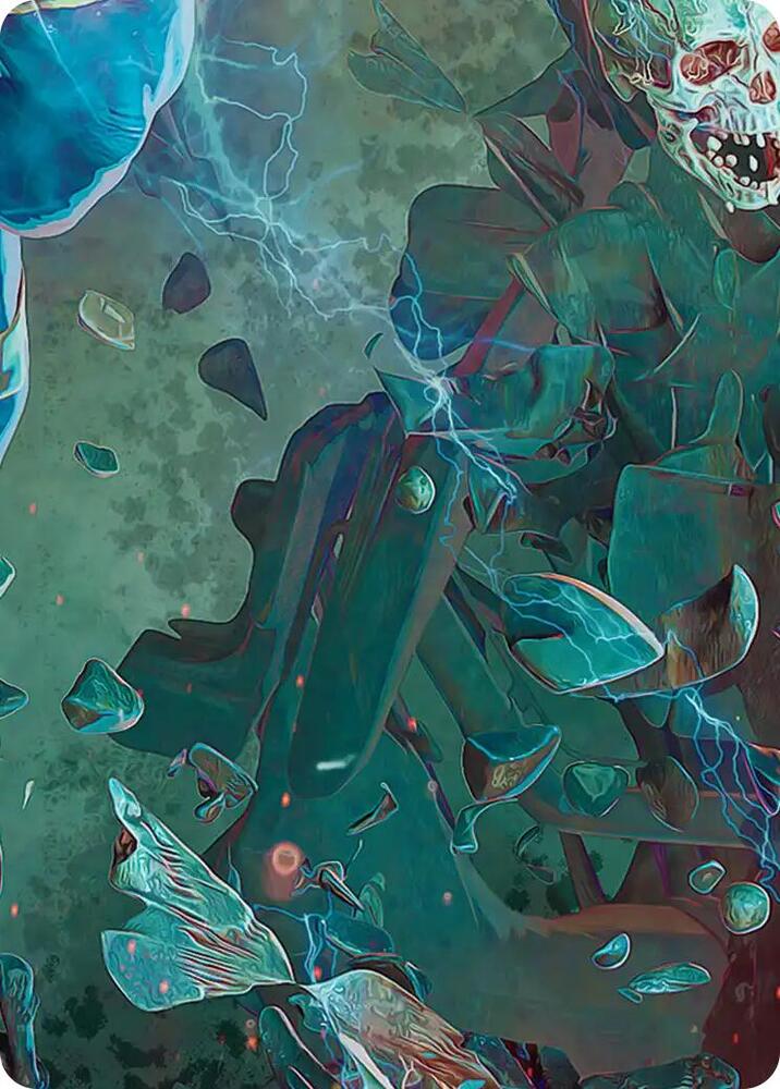 Thanos the Mad Titan Art Card 6 9 6 (Art Series: Marvel Super Heroes)  | Good Games Modbury