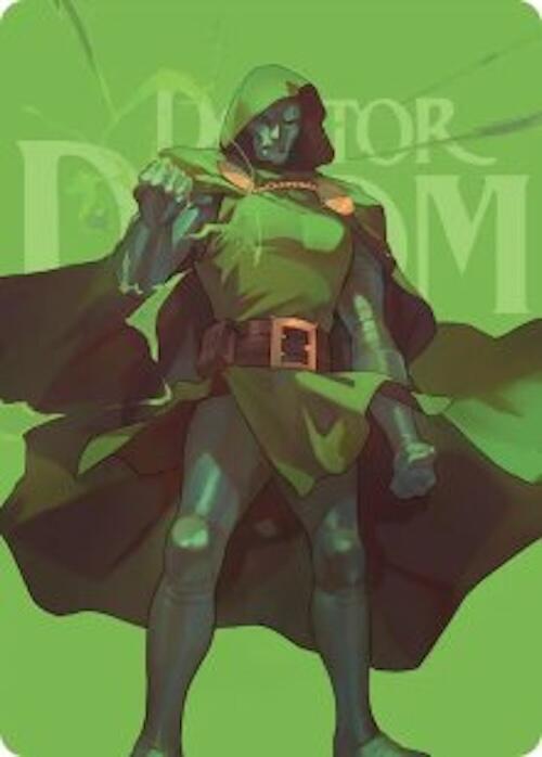 Doctor Doom Art Card 24 (Art Series: Marvel Super Heroes)  | Good Games Modbury
