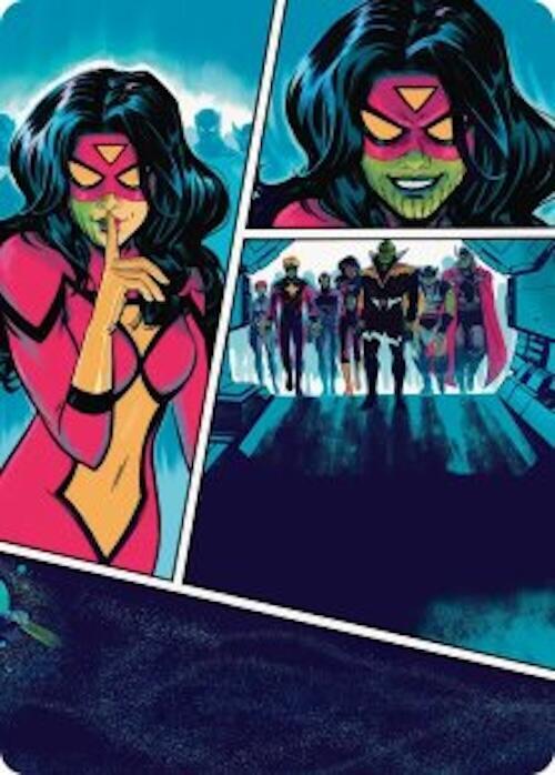 Secret Invasion Art Card 18 (Art Series: Marvel Super Heroes)  | Good Games Modbury