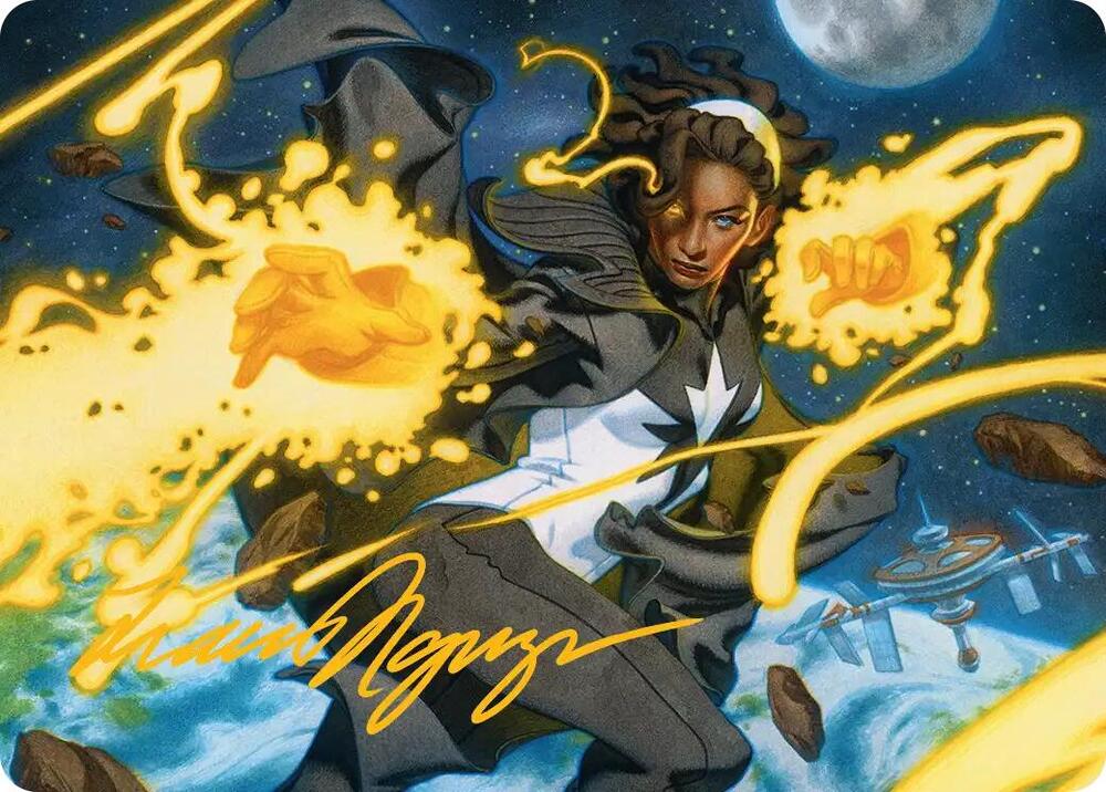 Photon Mighty Marvel Art Card Gold Stamped Signature 34 (Art Series: Marvel Super Heroes)  | Good Games Modbury