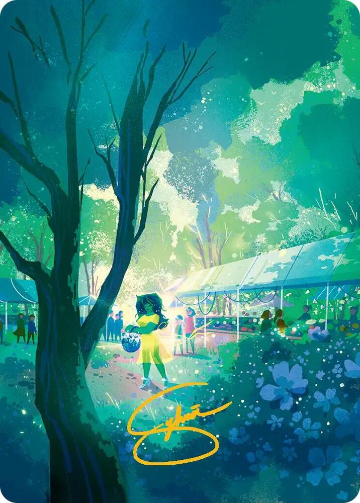 Forest Art Card Gold Stamped Signature 17 (Art Series: Marvel Super Heroes)  | Good Games Modbury