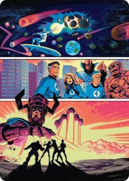 The Coming of Galactus Art Card 20 (Art Series: Marvel Super Heroes)  | Good Games Modbury