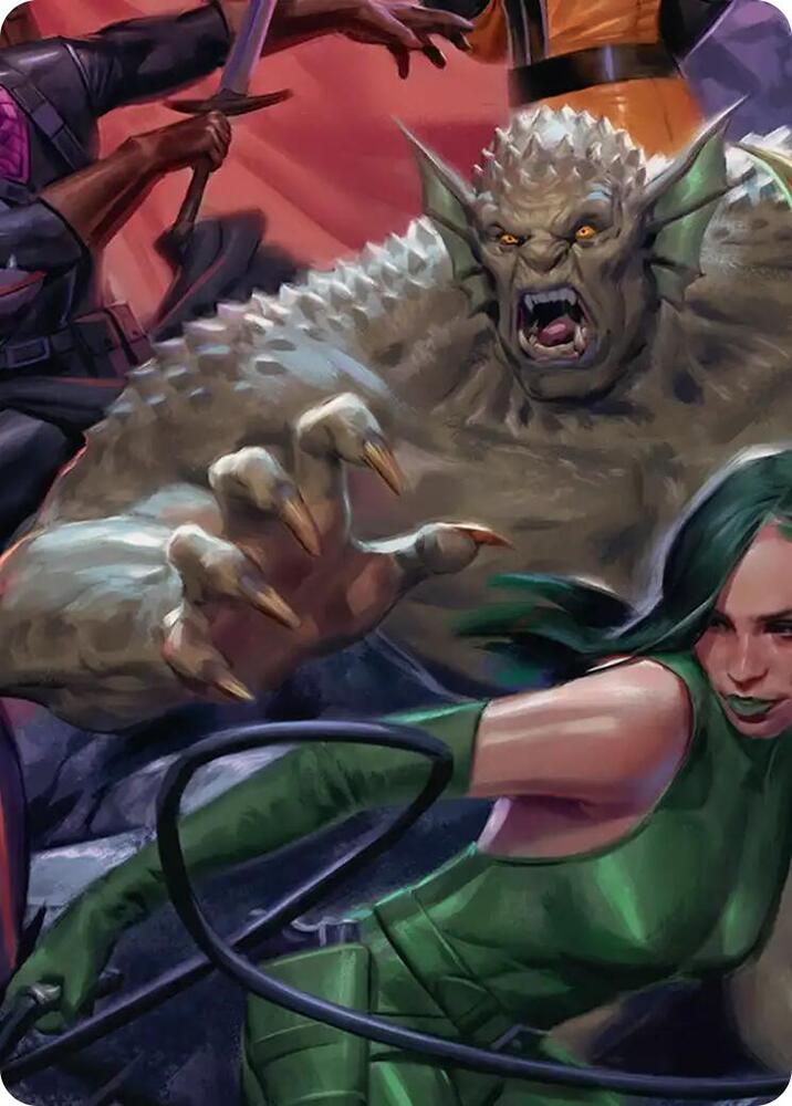 Abomination Irradiated Brute Art Card 11 (Art Series: Marvel Super Heroes)  | Good Games Modbury