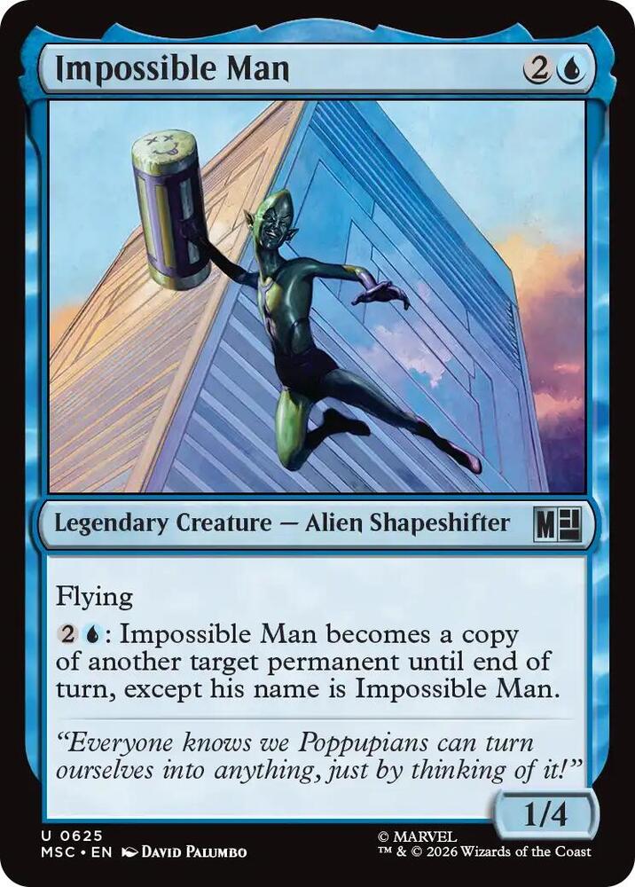Impossible Man 625 (Commander: Marvel Super Heroes)  | Good Games Modbury