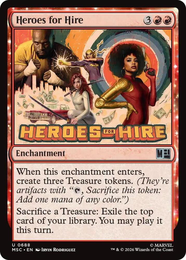 Heroes for Hire 688 (Commander: Marvel Super Heroes)  | Good Games Modbury