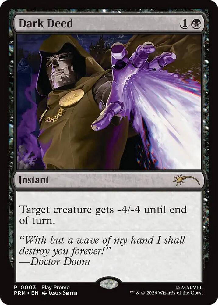 Dark Deed 3 (Standard Showdown Promos)  | Good Games Modbury