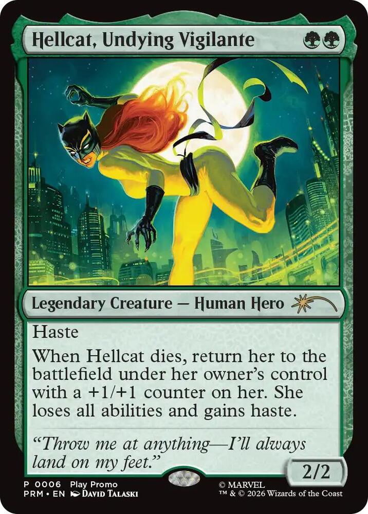 Hellcat Undying Vigilante 6 (Standard Showdown Promos)  | Good Games Modbury