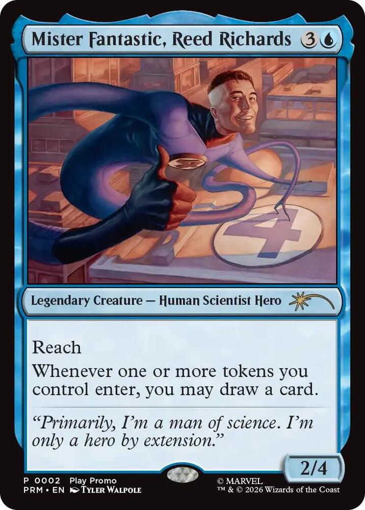 Mister Fantastic, Reed Richards 2 (Standard Showdown Promos)  | Good Games Modbury