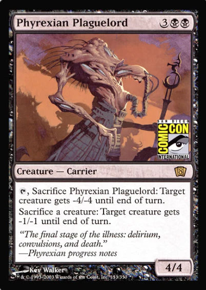 Phyrexian Plaguelord Comic Con 2003 153 (Oversize Cards)  | Good Games Modbury