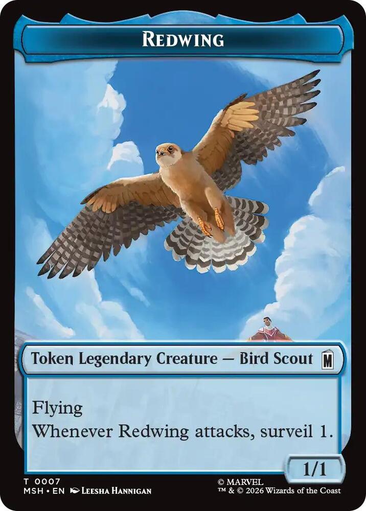 Redwing Zabu Double Sided Token 7 // 16 (Marvel Super Heroes)  | Good Games Modbury