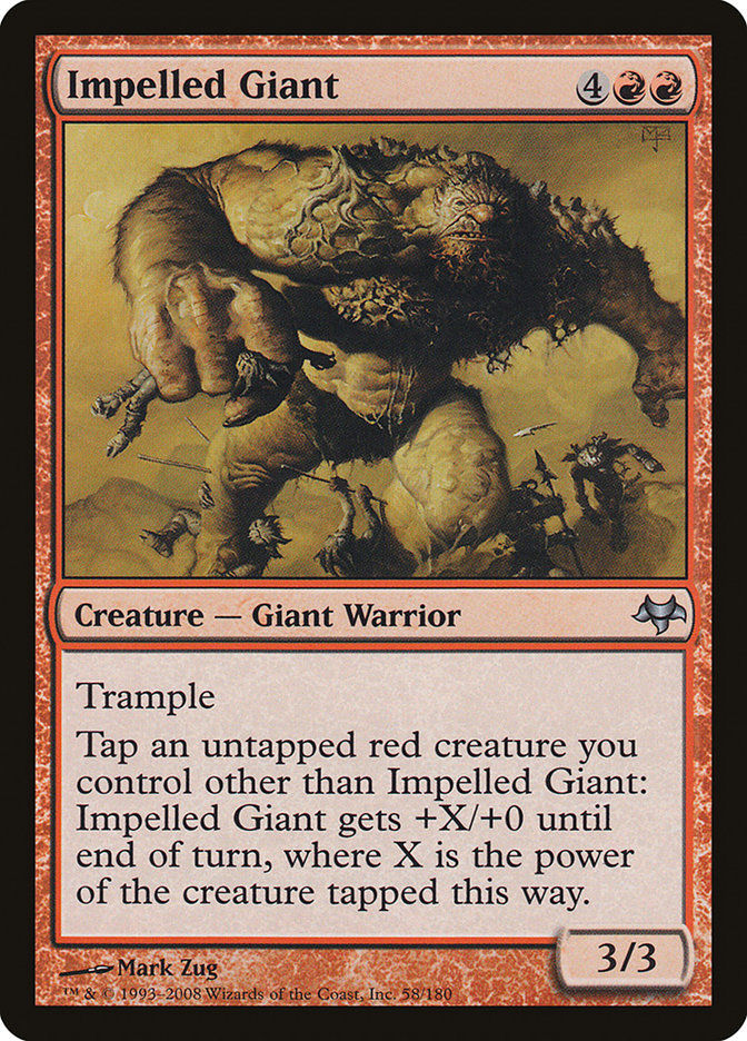 Impelled Giant 58/180 (Eventide)  - Foil | Good Games Modbury