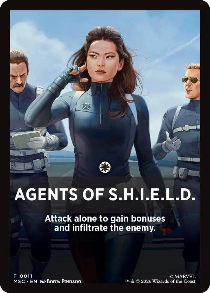 Agents of SHIELD Theme Card 11 (Commander: Marvel Super Heroes)  | Good Games Modbury