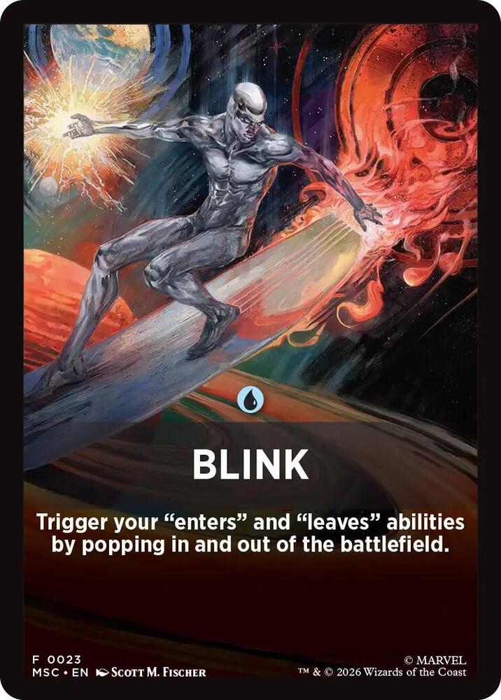 Blink Theme Card 23 (Commander: Marvel Super Heroes)  | Good Games Modbury