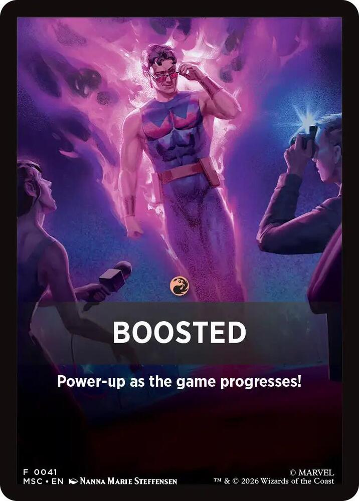 Boosted Theme Card 41 (Commander: Marvel Super Heroes)  | Good Games Modbury