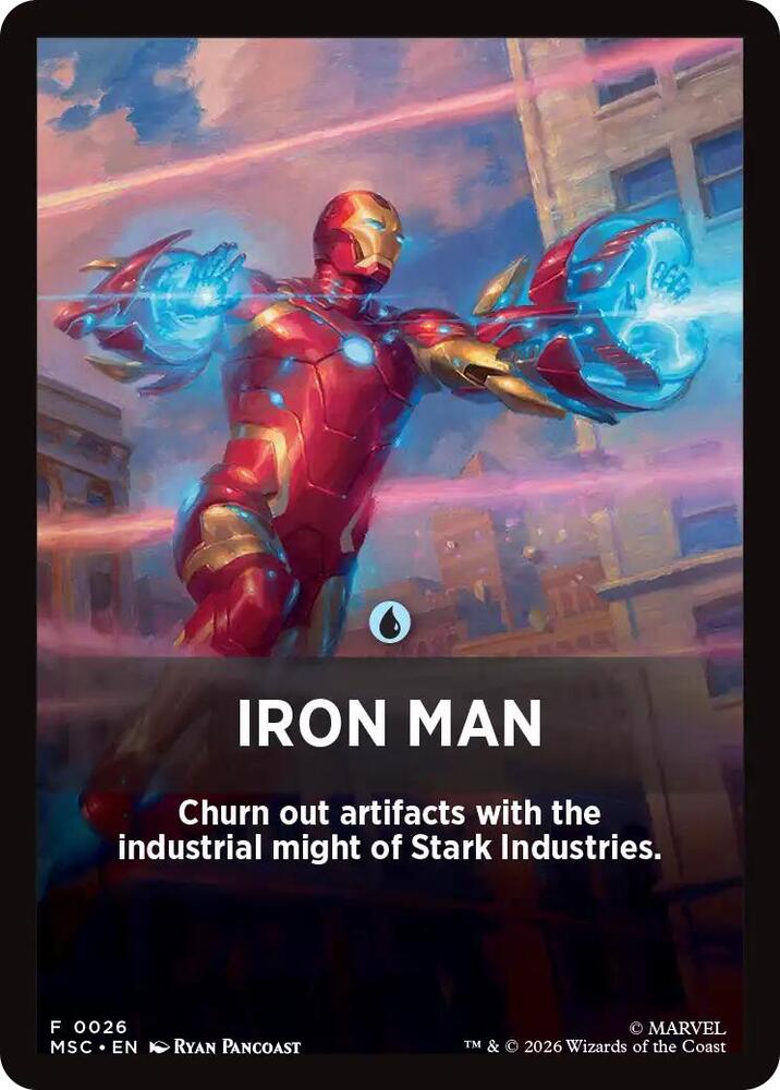 Iron Man Theme Card 26 (Commander: Marvel Super Heroes)  | Good Games Modbury