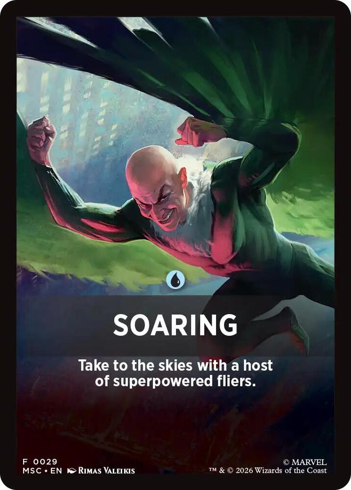 Soaring Theme Card 29 (Commander: Marvel Super Heroes)  | Good Games Modbury