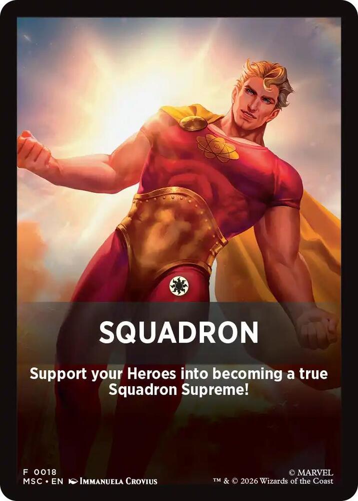 Squandron Theme Card 18 (Commander: Marvel Super Heroes)  | Good Games Modbury