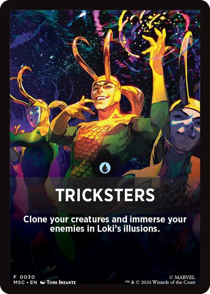 Tricksters Theme Card 30 (Commander: Marvel Super Heroes)  | Good Games Modbury