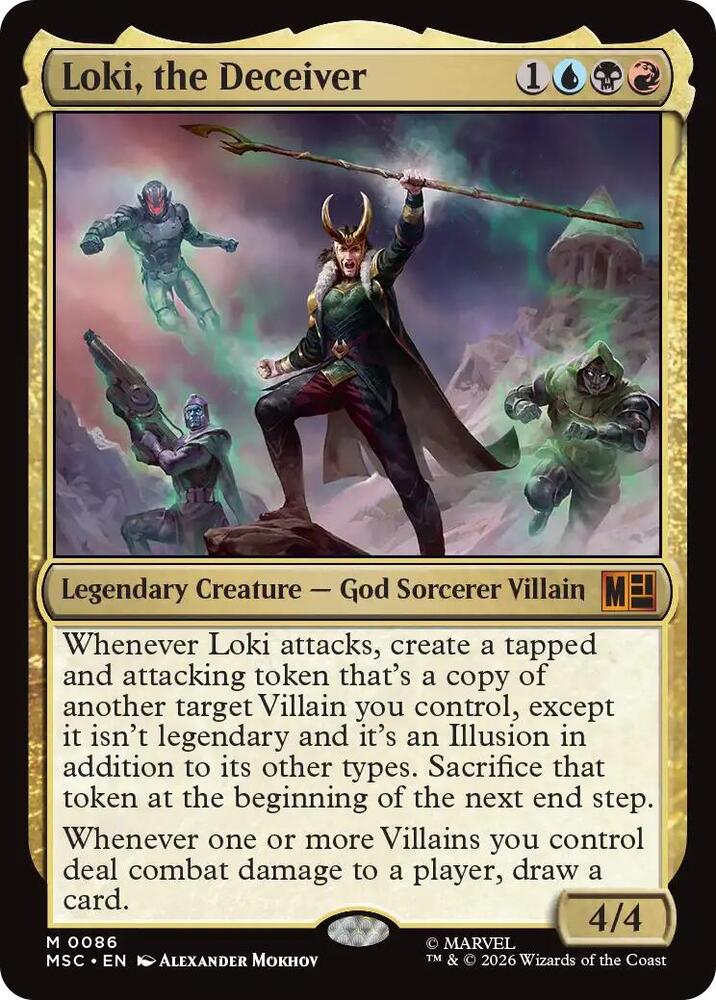 Loki the Deceiver Surge Foil 86 (Commander: Marvel Super Heroes)  - Foil | Good Games Modbury