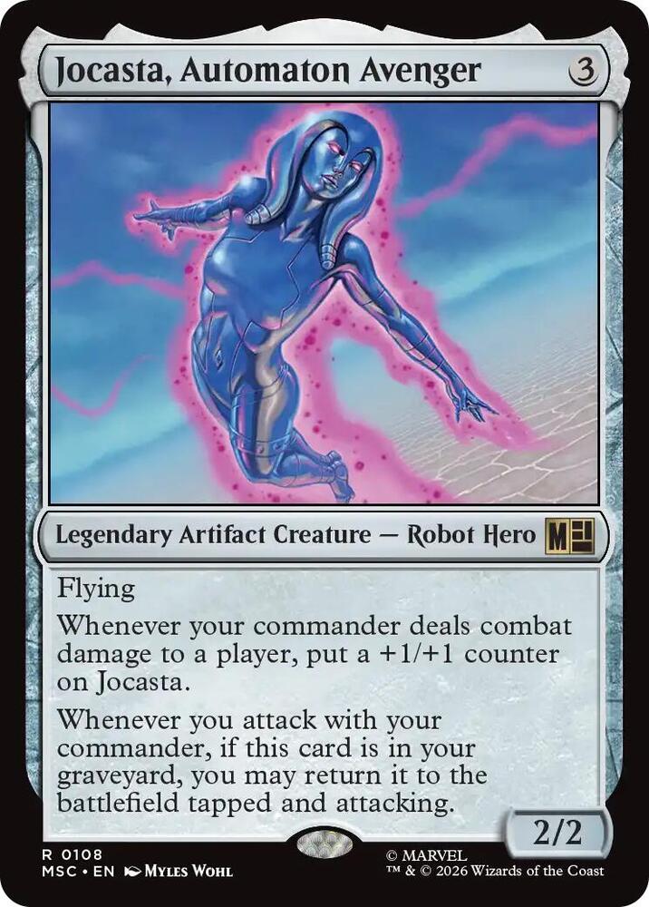 Jocasta Automaton Avenger Surge Foil 108 (Commander: Marvel Super Heroes)  - Foil | Good Games Modbury