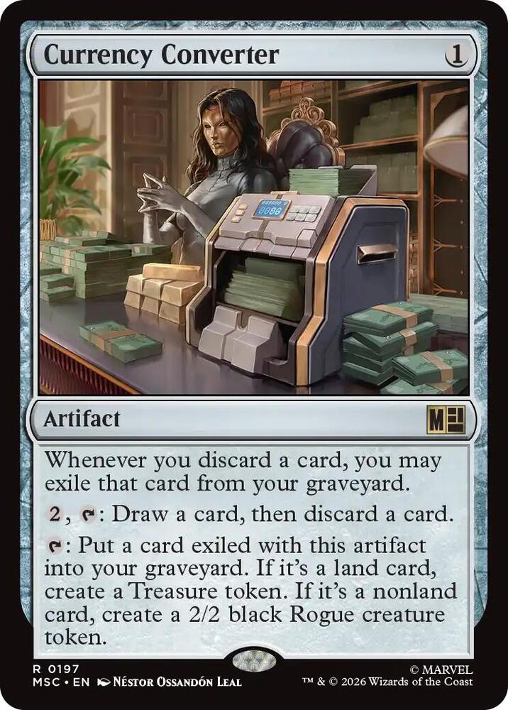 Currency Converter Surge Foil 197 (Commander: Marvel Super Heroes)  - Foil | Good Games Modbury