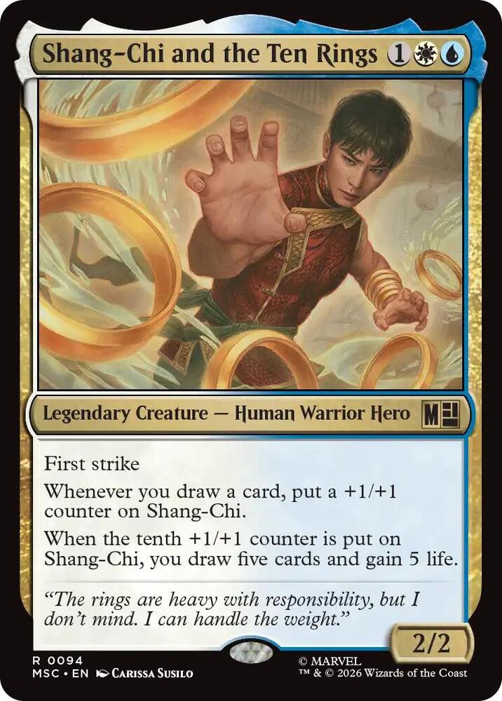 Shang Chi and the Ten Rings Surge Foil 94 (Commander: Marvel Super Heroes)  - Foil | Good Games Modbury