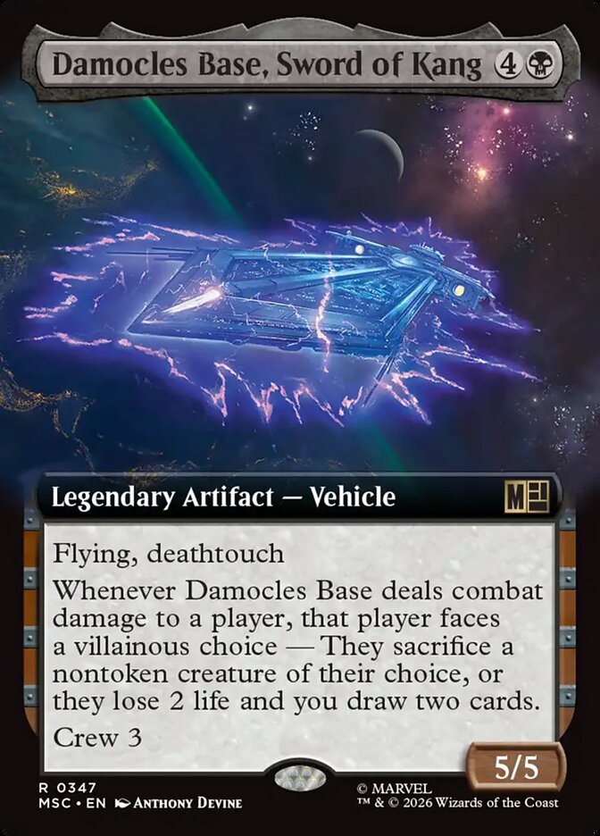 Damocles Base, Sword of Kang 347 (Commander: Marvel Super Heroes)  | Good Games Modbury